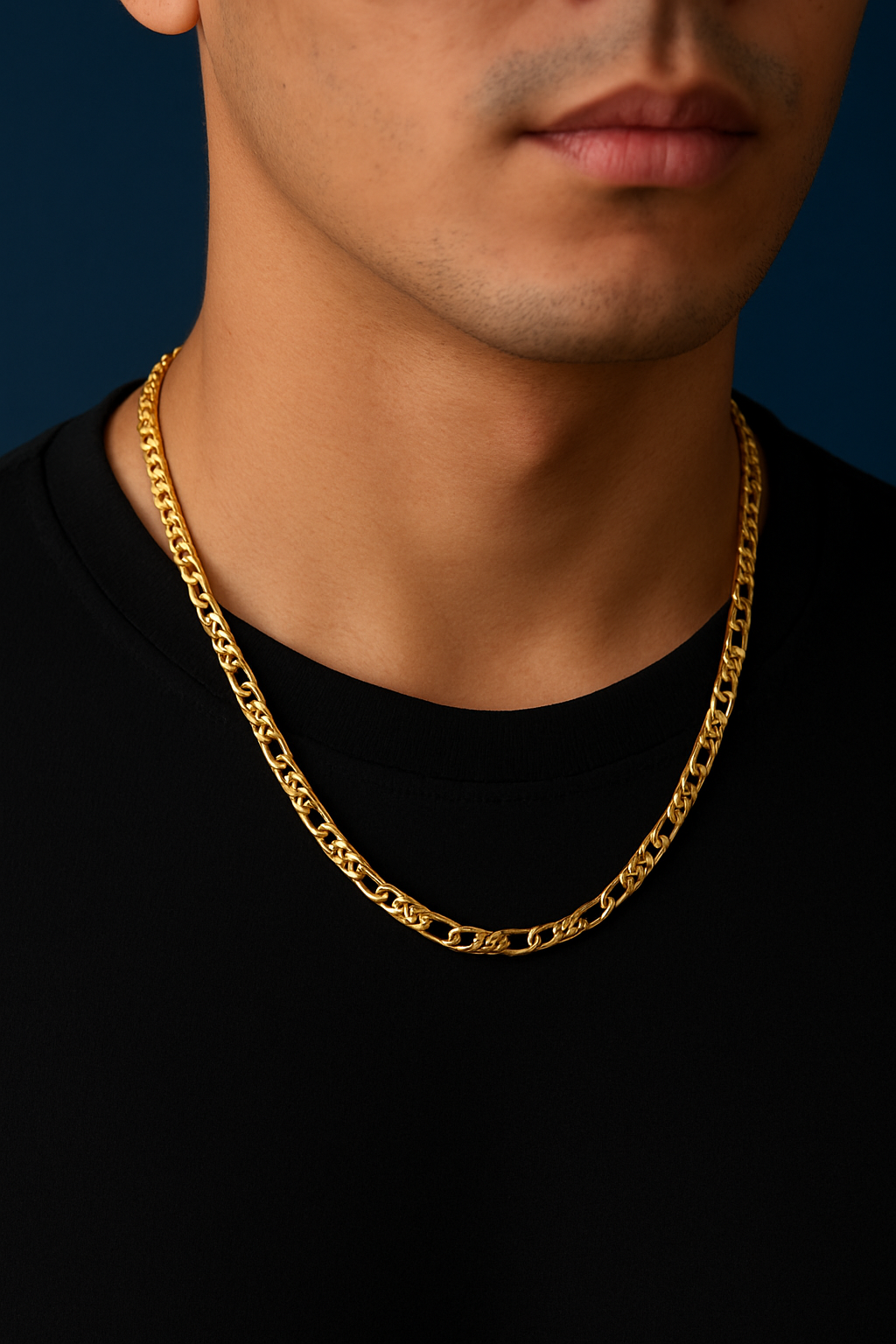 Elegant Onegram Gold Chain