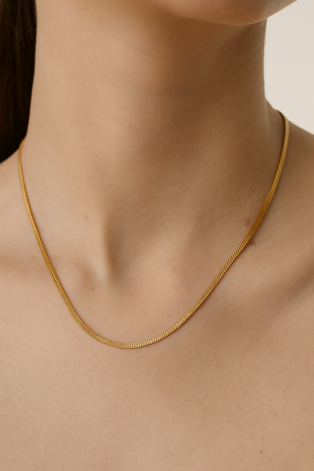 Royal onegram Gold Chain