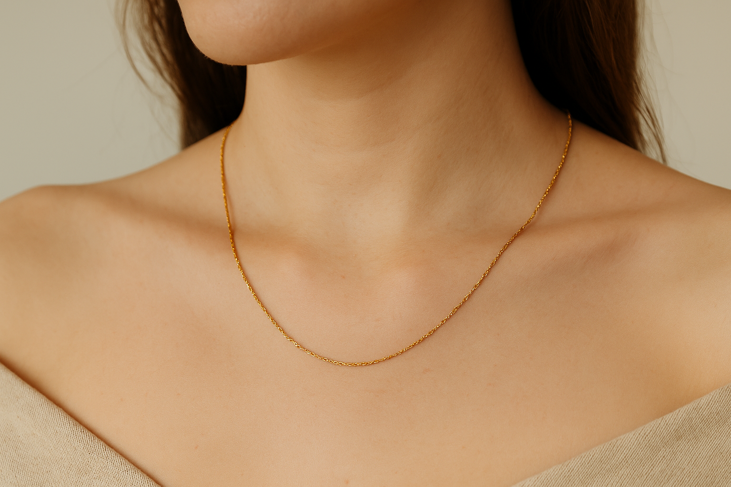 Minimal onegram Gold Elegance