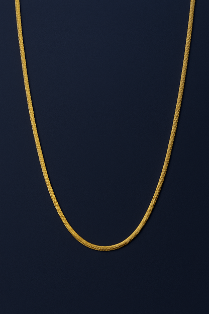 Royal onegram Gold Chain